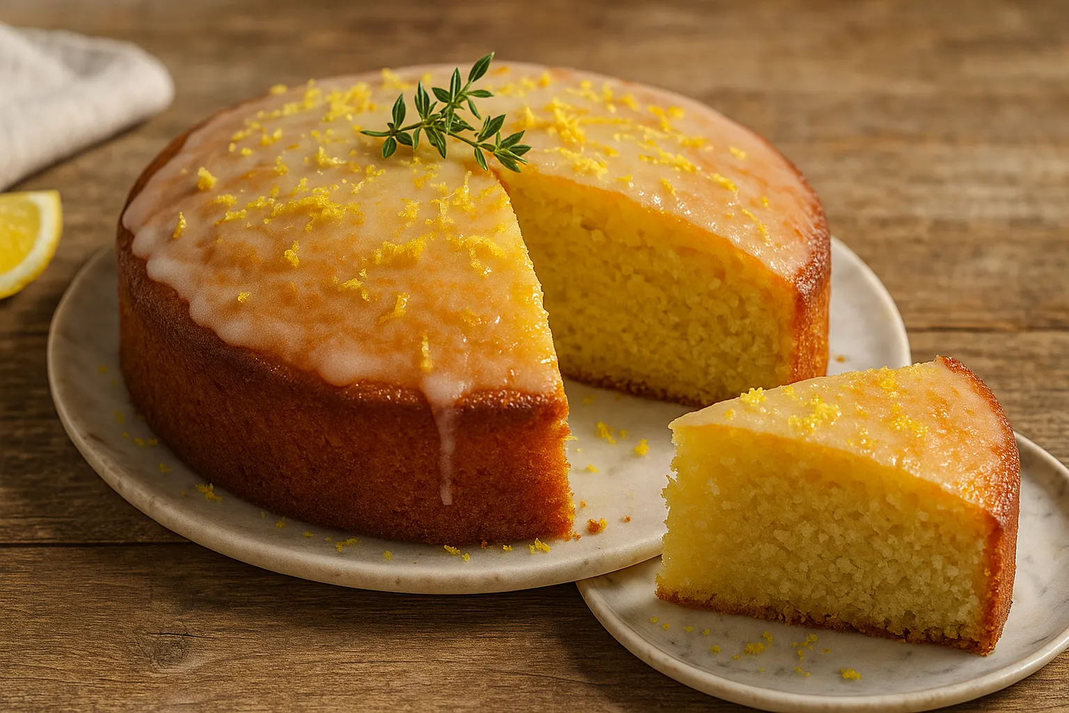 Olive Oil Lemon Cake