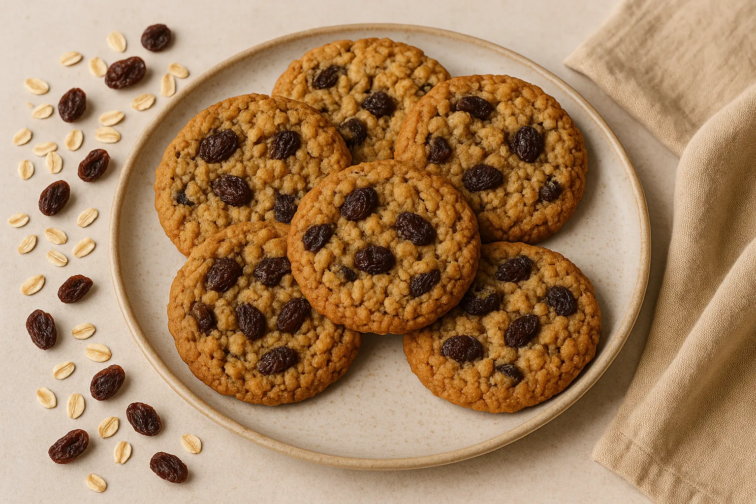 Oatmeal Raisin Cookies