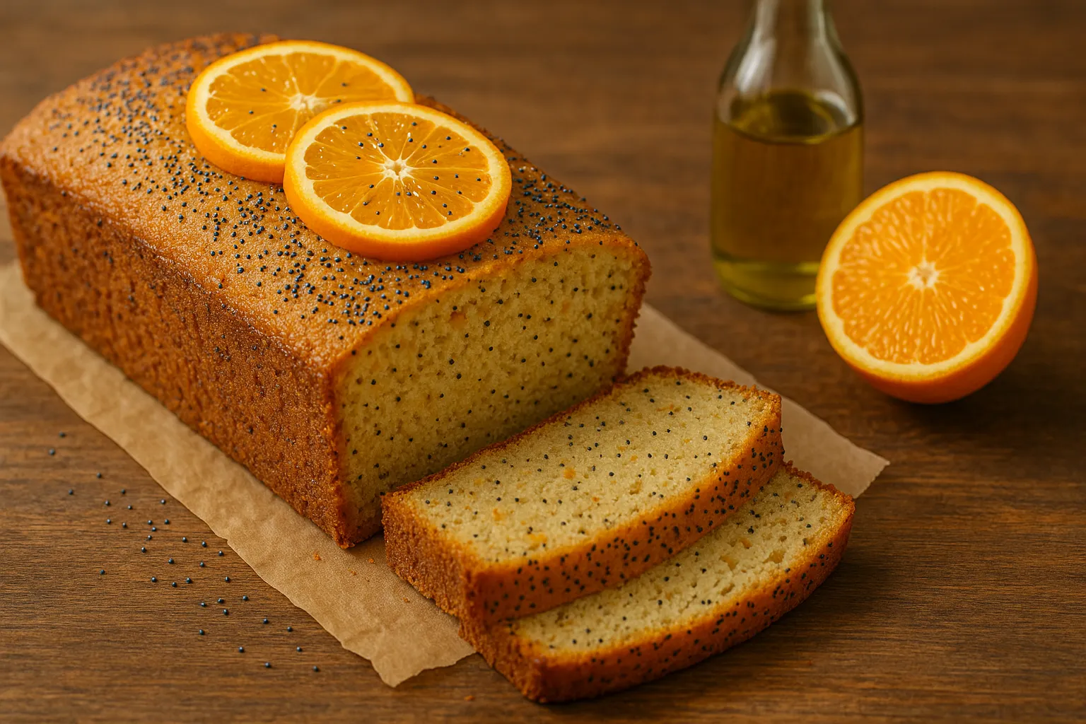 Orange and Poppy Seed Loaf